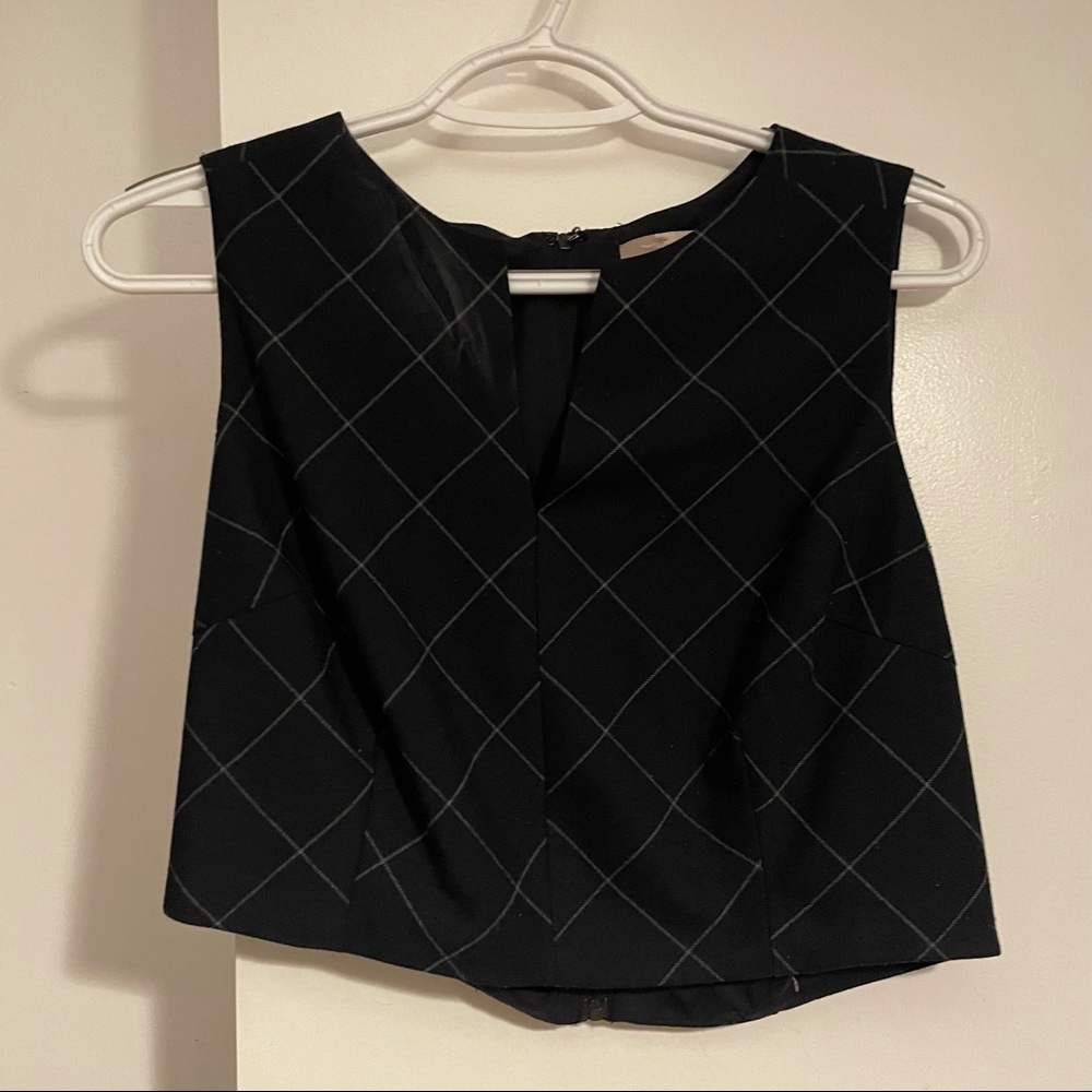 Forever 21 dark blue crop top